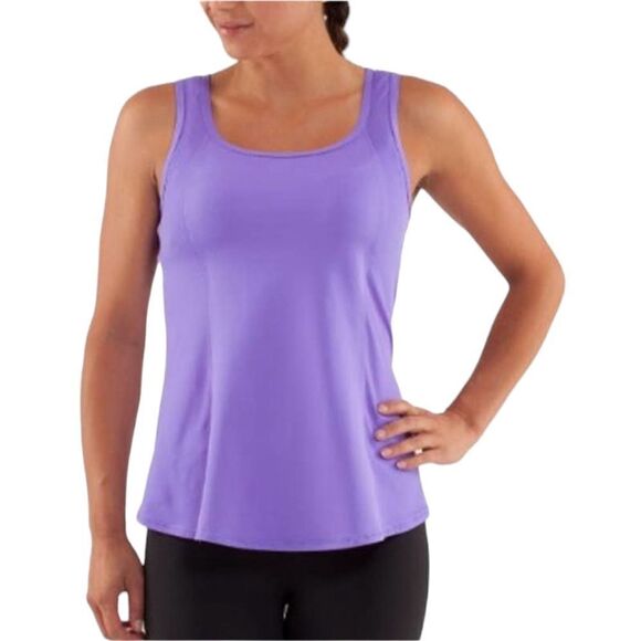 Lululemon Run: Speed Squad Tank Power Purple Size 4 Workout Tank Top - Picture 2 of 11